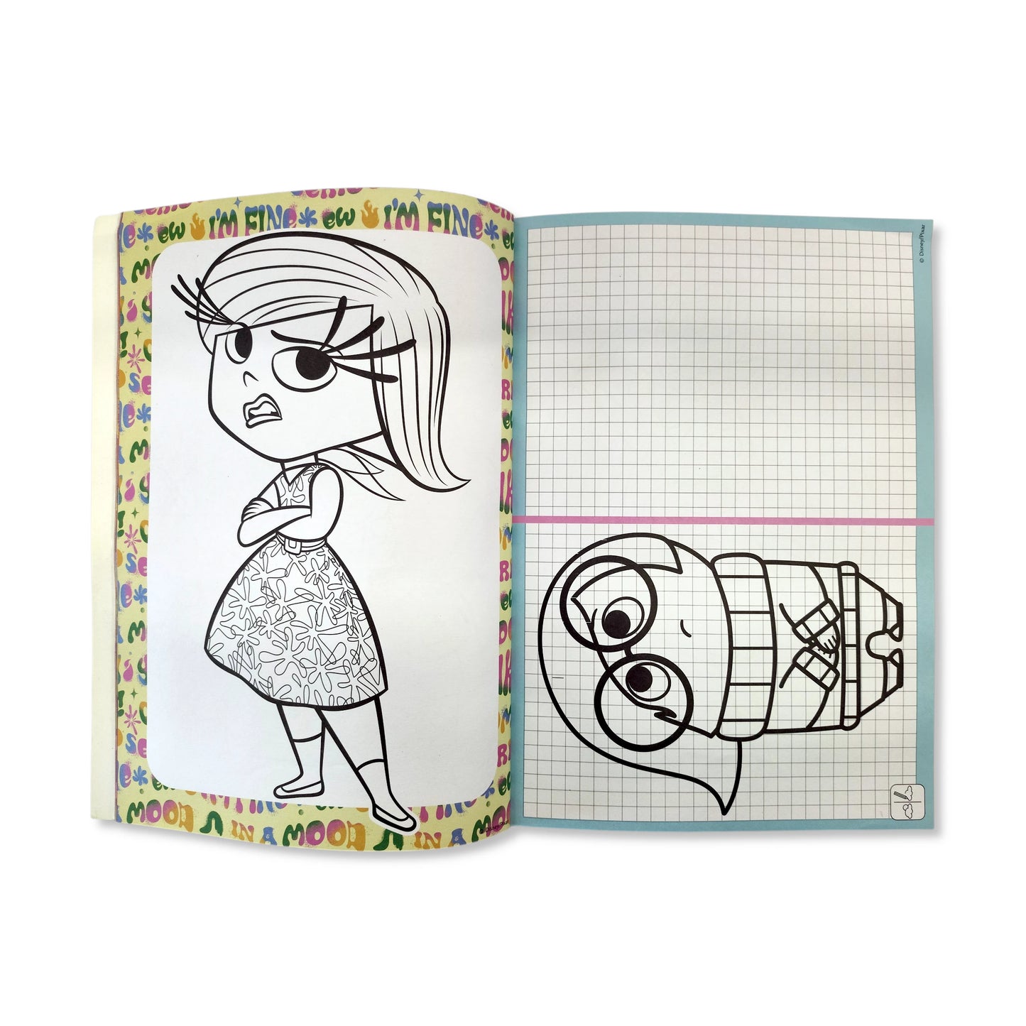 Disney Inside Out Colouring Book with Stickers & Pencils