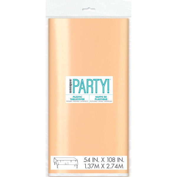 Rose Gold Foil Party Table Cover (137x274 cm) - Anilas UK
