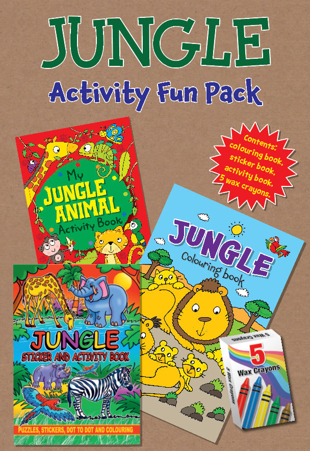 Jungle Travel Activity Pack - Anilas UK