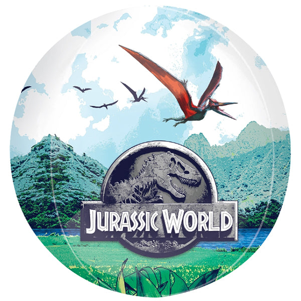Design detail of Jurassic World Dominion Orbz Balloon