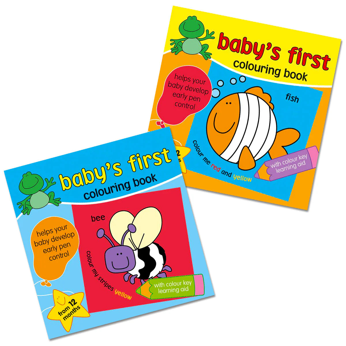 Baby's First Colouring Book - set of 2