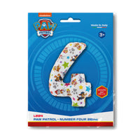 
              Age 4 Paw Patrol Party Balloon
            