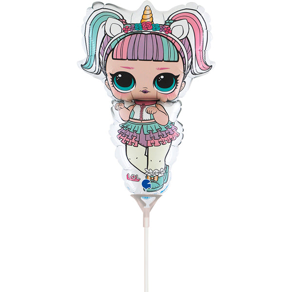 LOL Surprise Unicorn Air Fill Mini Shape Balloon (14") - Anilas UK
