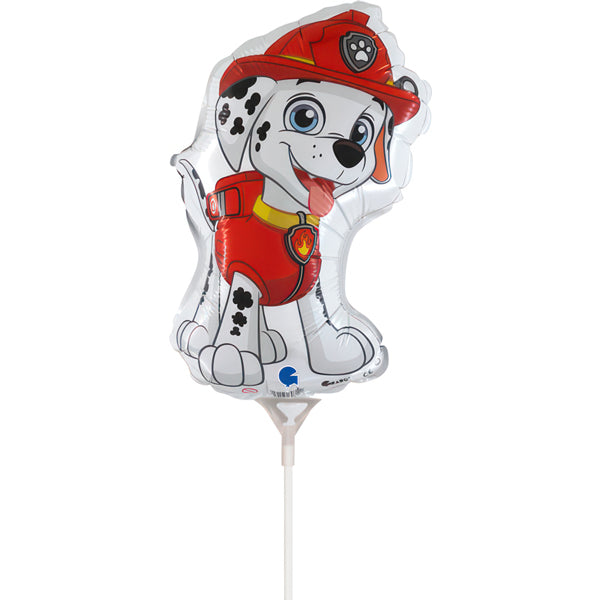 14" Paw Patrol Marshall Air Fill Foil Balloons - Anilas UK