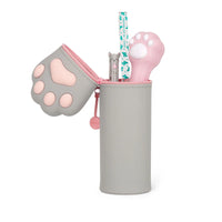 Inside view of Legami Kawaii Kitty Silicone Pencil Case