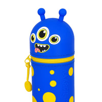 
              Top zipper view of Legami Kawaii Monster Silicone Pencil Case
            