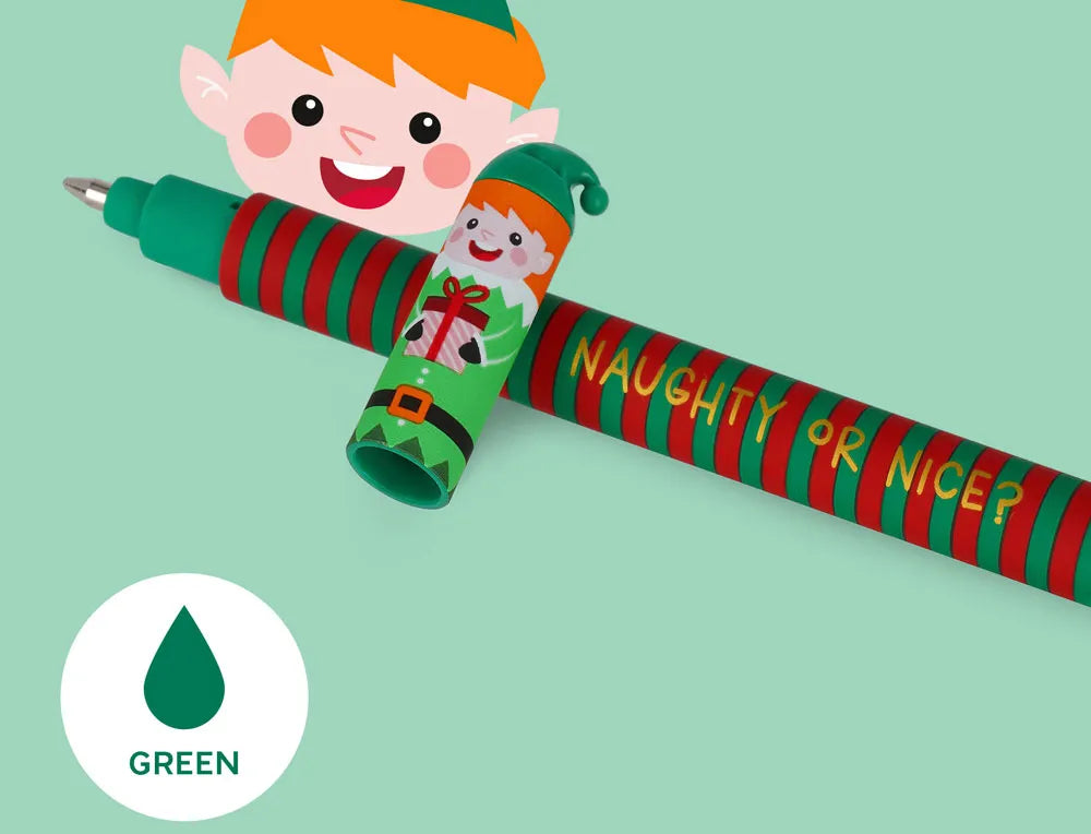 Legami Christmas Erasable Pens - Anilas UK