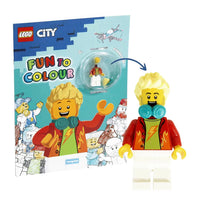 
              LEGO City Dynamo Doug Minifigure with Colouring Book
            