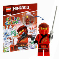 
              LEGO Ninjago Kai Minifigure with Colouring Book
            