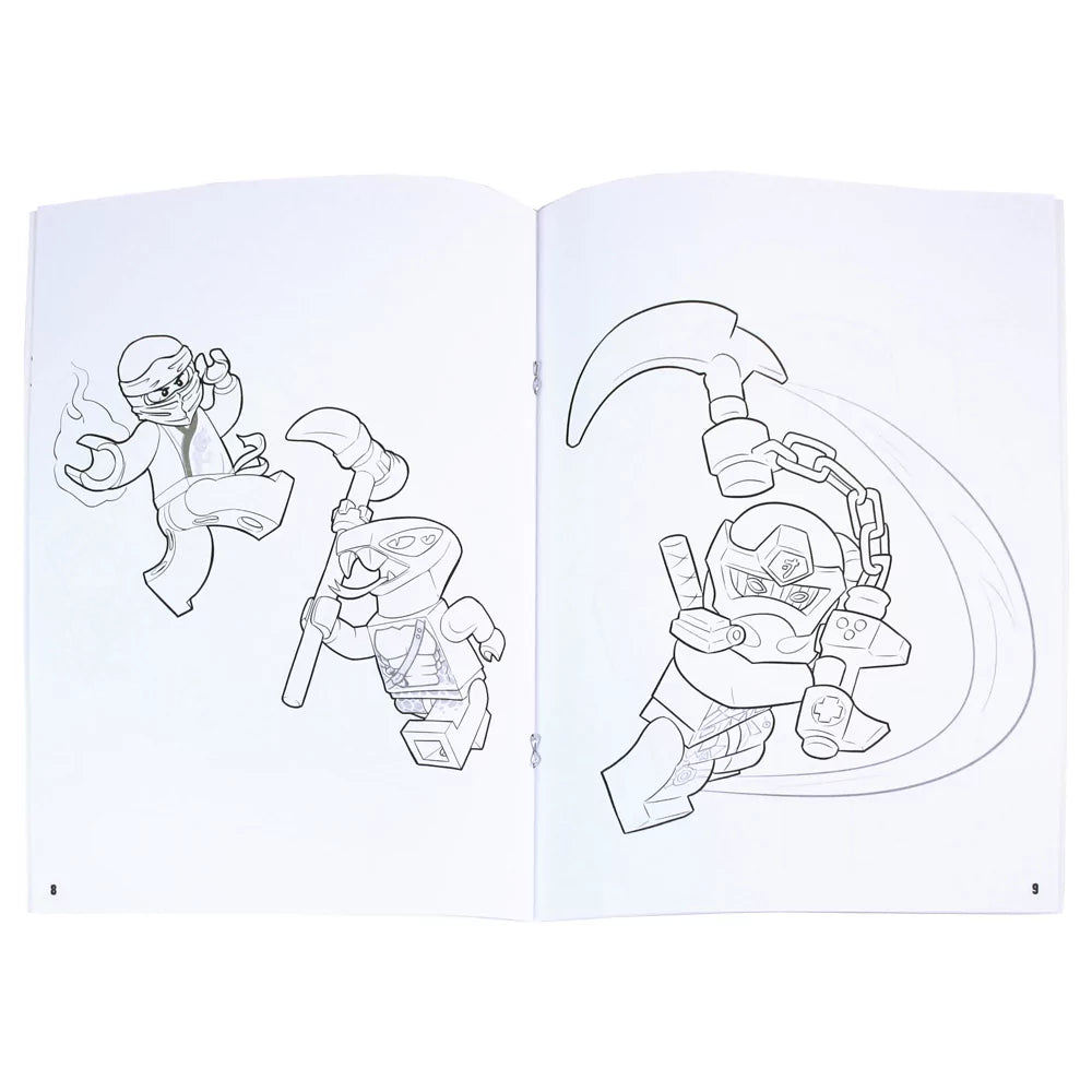 LEGO Ninjago Kai Fun to Colour Book Pages