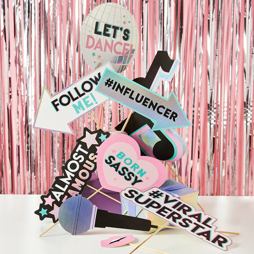 Let's Dance Photo Props (Pack of 10) - Anilas UK