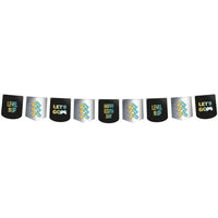 
              Level Up Gaming Flag Banner, 6 m, Multicolour for Kids’ and Teens’ Parties  
            