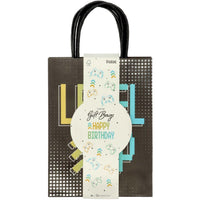 Angled View of Level Up 20 x 27 cm Bag with “Level Up” Print
