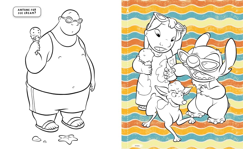 Lilo & Stitch Colouring Book Packaged for Kids’ Activities