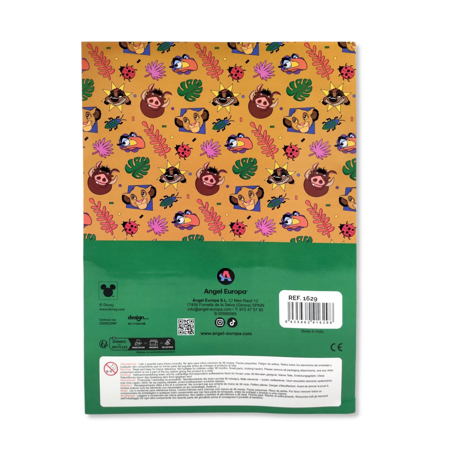 Disney Lion King Colouring Book with Stickers & Pencils