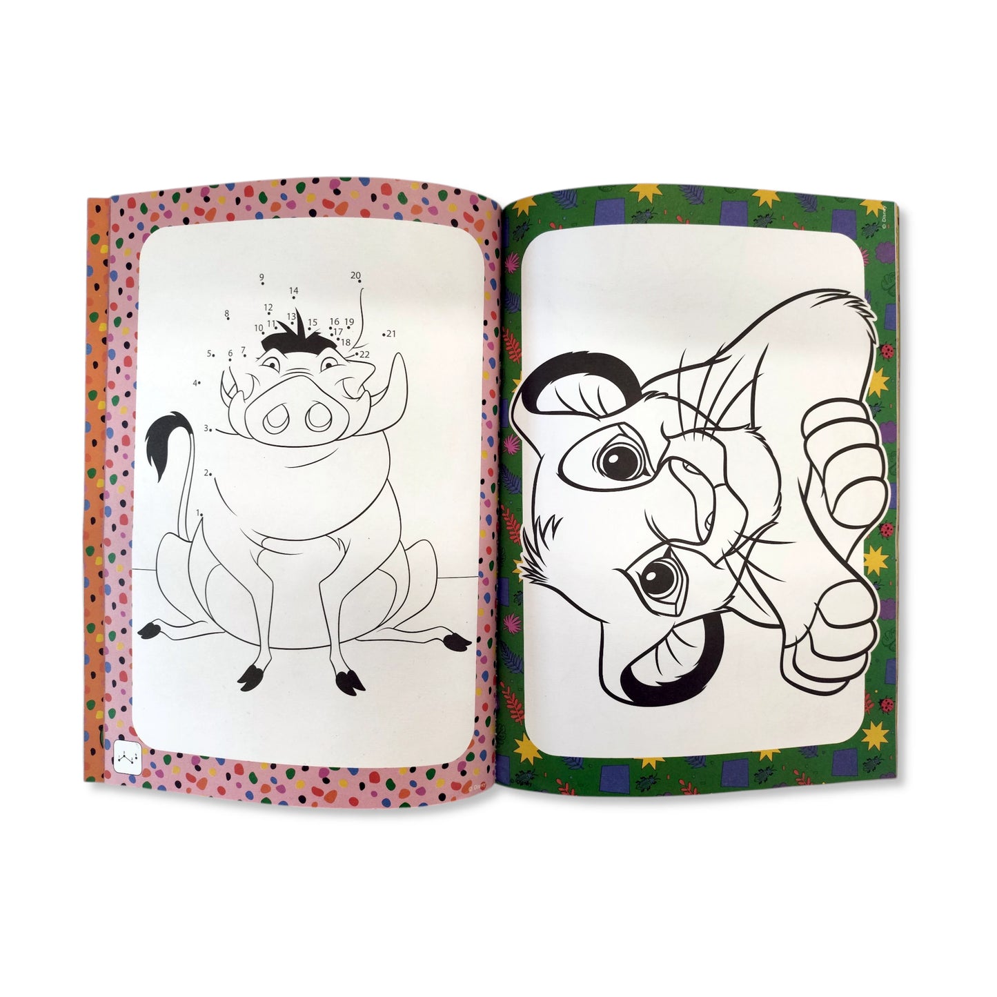 Disney Lion King Colouring Book with Stickers & Pencils
