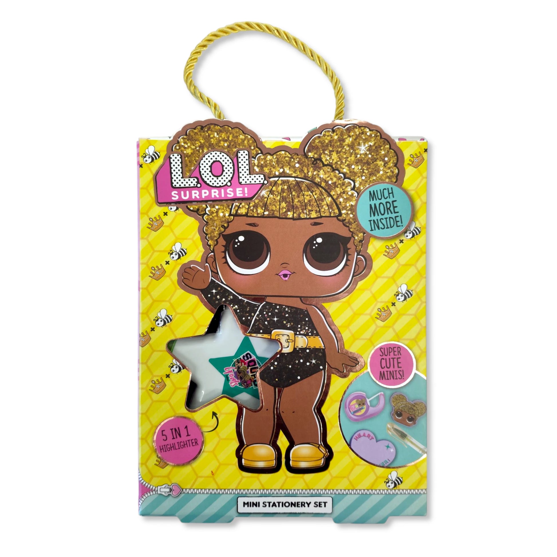 Design 1 unboxed – gel pens, stickers & highlighter shining like a doll star!