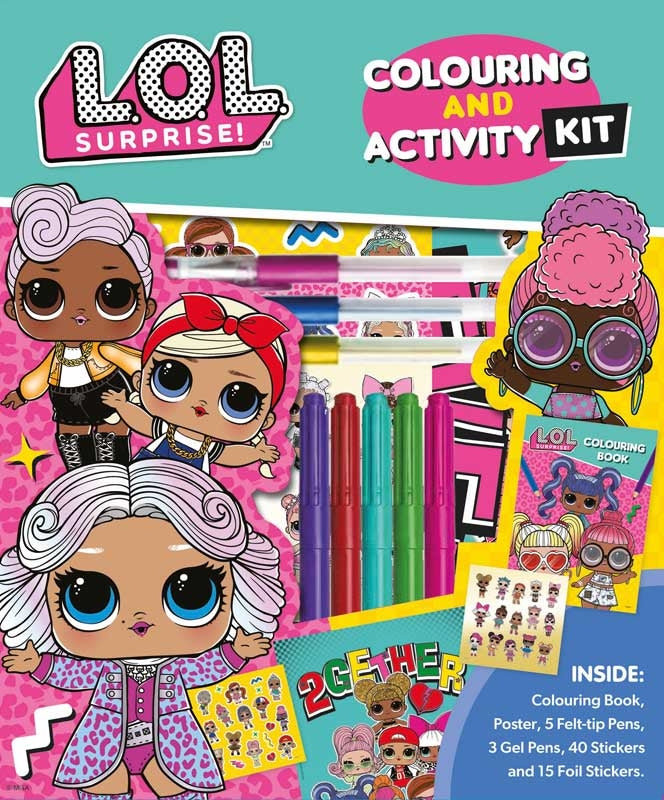 L.O.L Surprise Colouring & Activity Kit front view