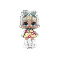 LOL Surprise Go-Go Girl 14" Foil Mini Balloon front view