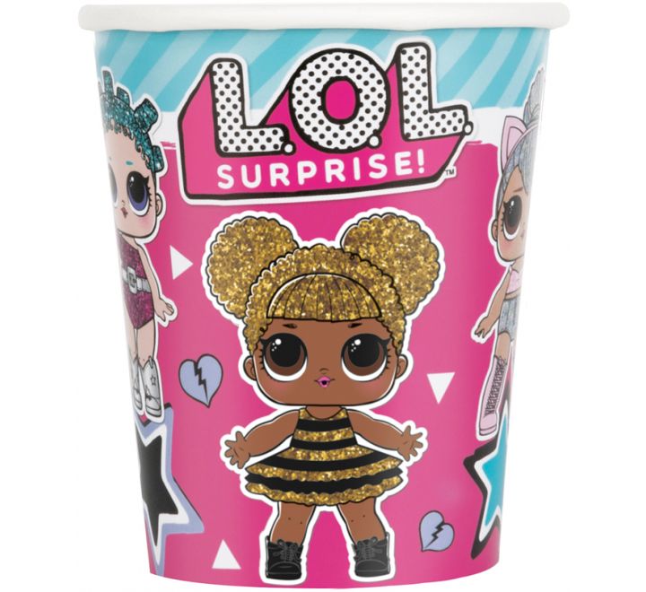 L.O.L. Surprise Party Cups (Pack of 8) - Anilas UK
