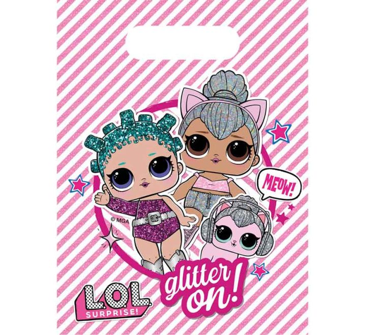 L.O.L. Surprise Party Bags (Pack of 6) - Anilas UK