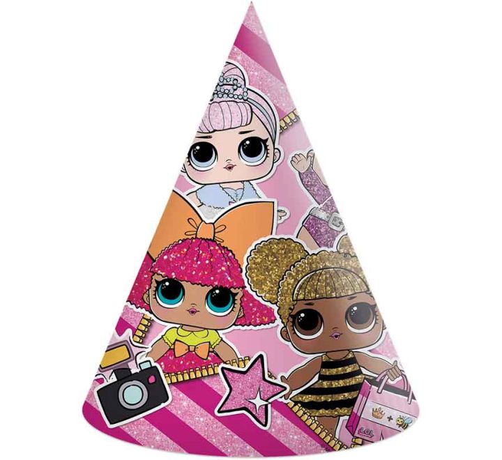 L.O.L. Surprise Party Hat (Pack of 6) - Anilas UK