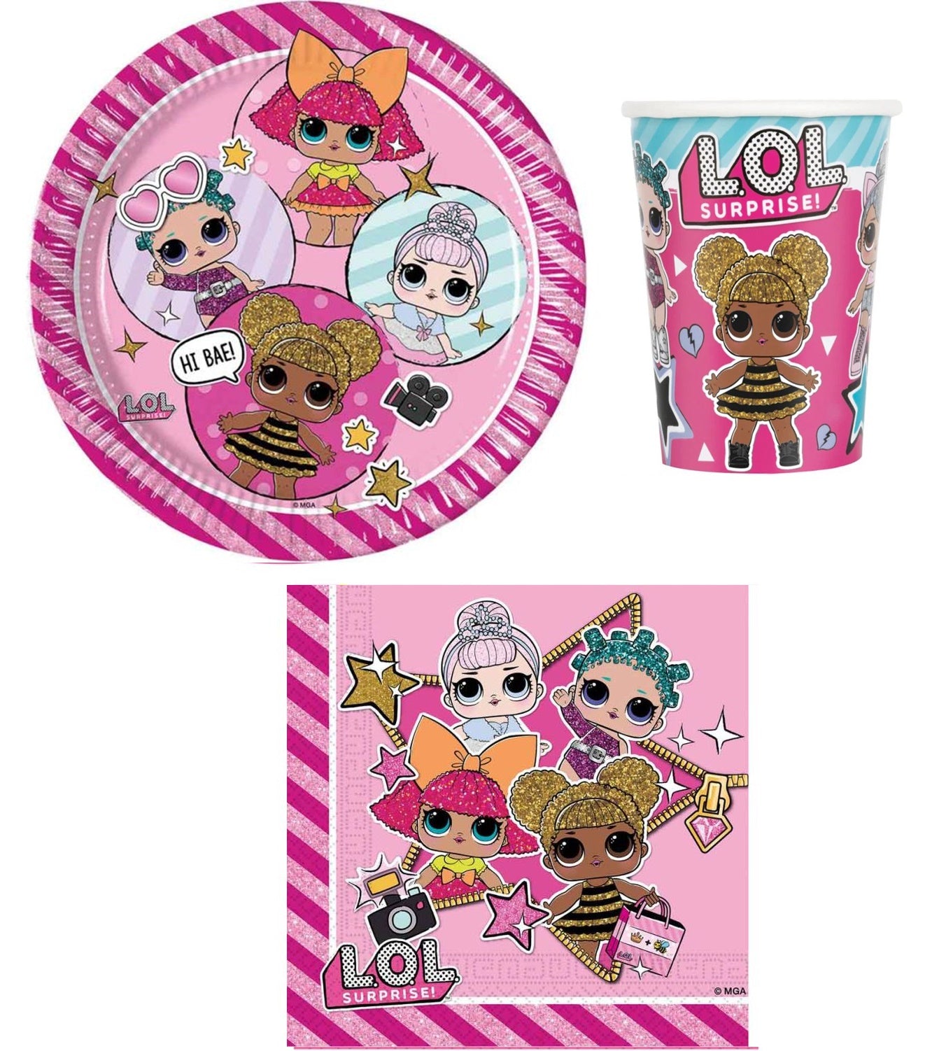 Anila's L.O.L. Surprise Party Pack for 16 people - Anilas UK