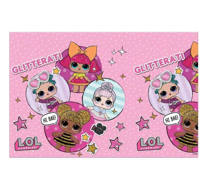 L.O.L. Surprise Glitterati Party Plastic Table Cover - Anilas UK