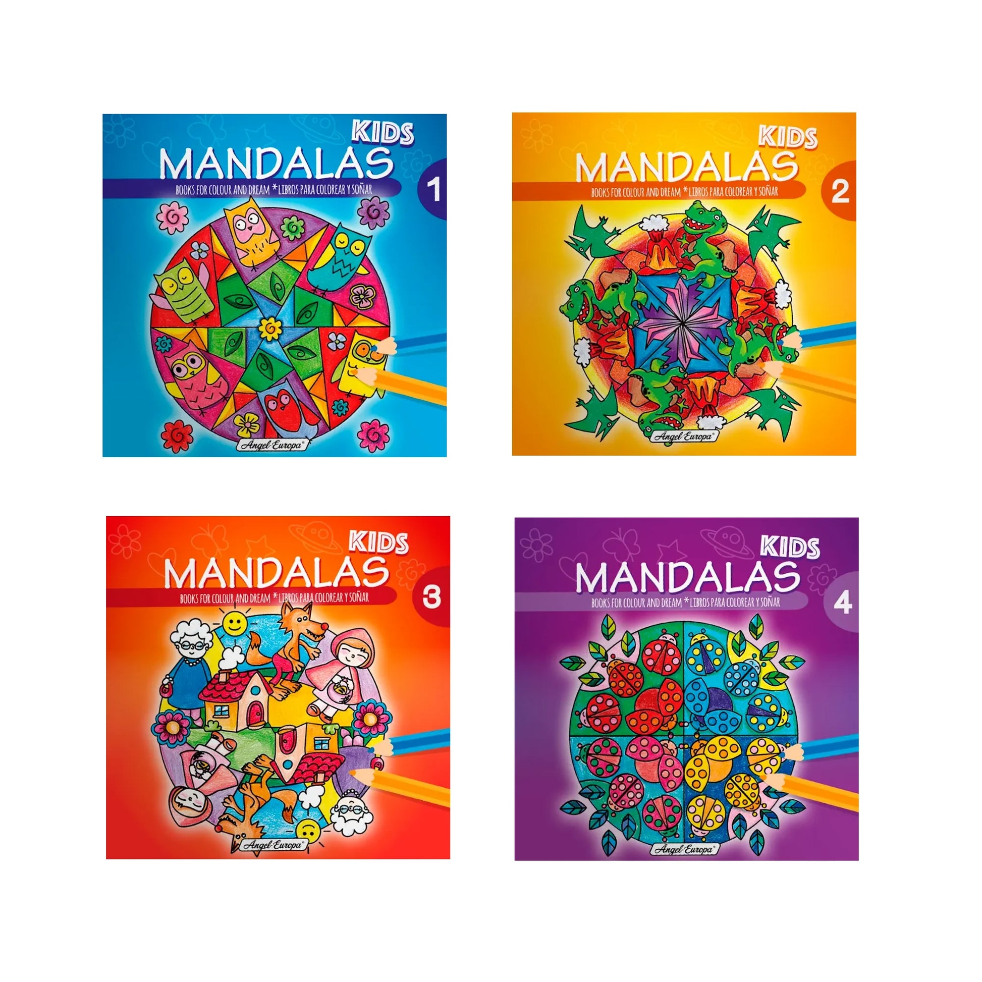 Kids Mandalas Set (1-4) - Anilas UK