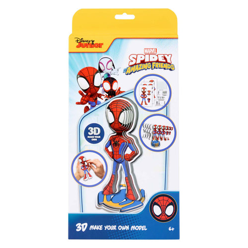 Marvel Spidey 3D Model Kit front view