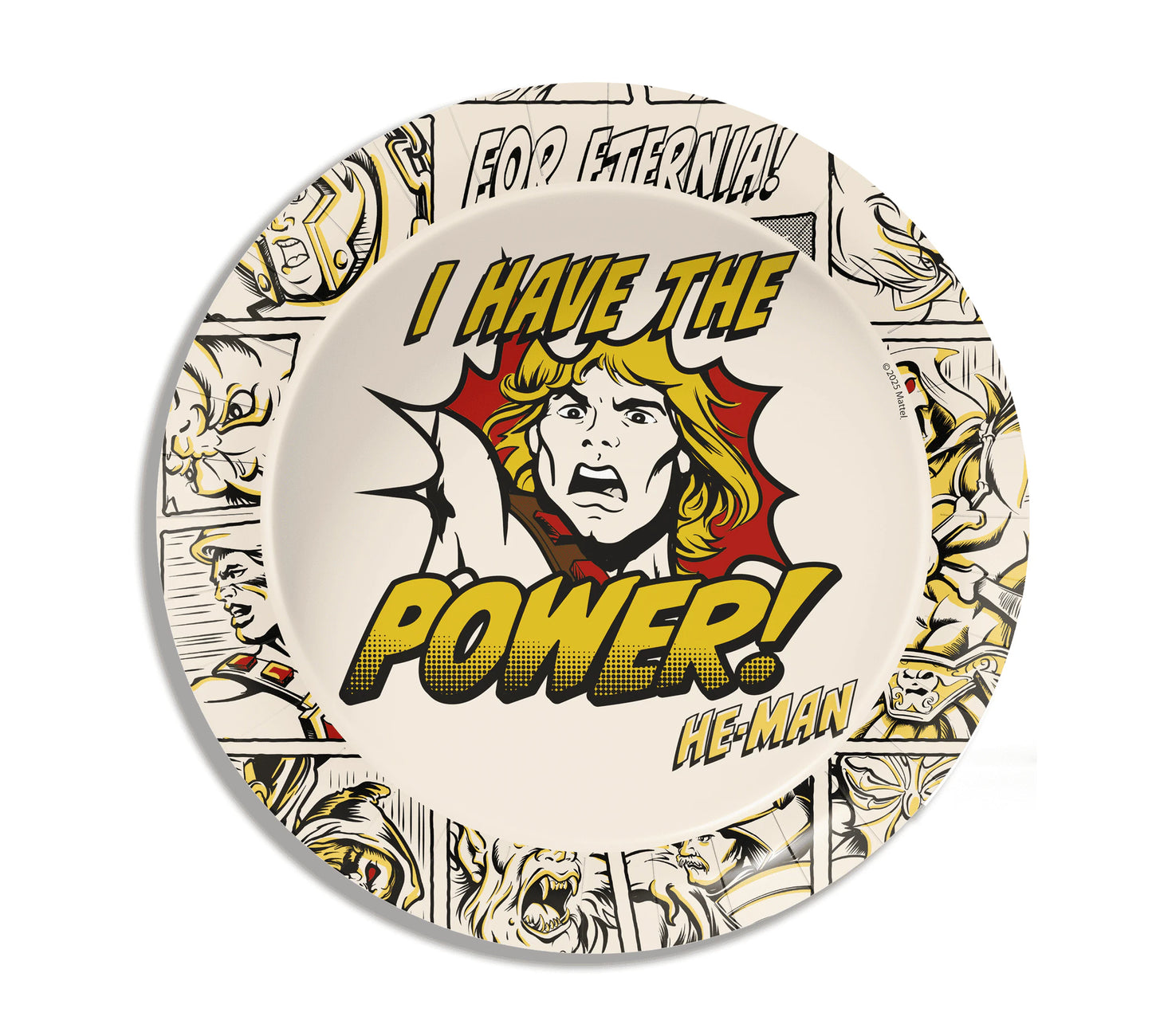 Masters of the Universe Paper Plates - 23cm (Pack of 8) - Anilas UK