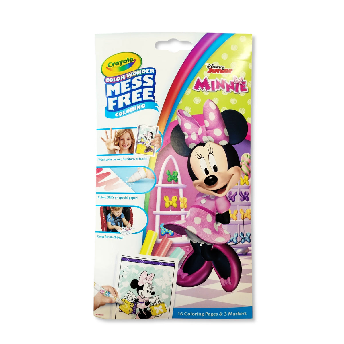 Disney Minnie Mouse Junior Crayola Mess Free Colouring Set
