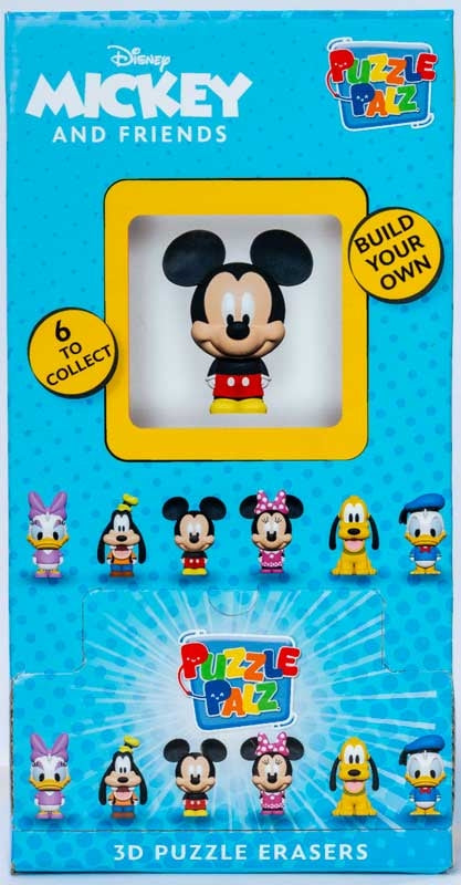 Mickey and Friends Puzzle Palz 3D Eraser (6 to collect)