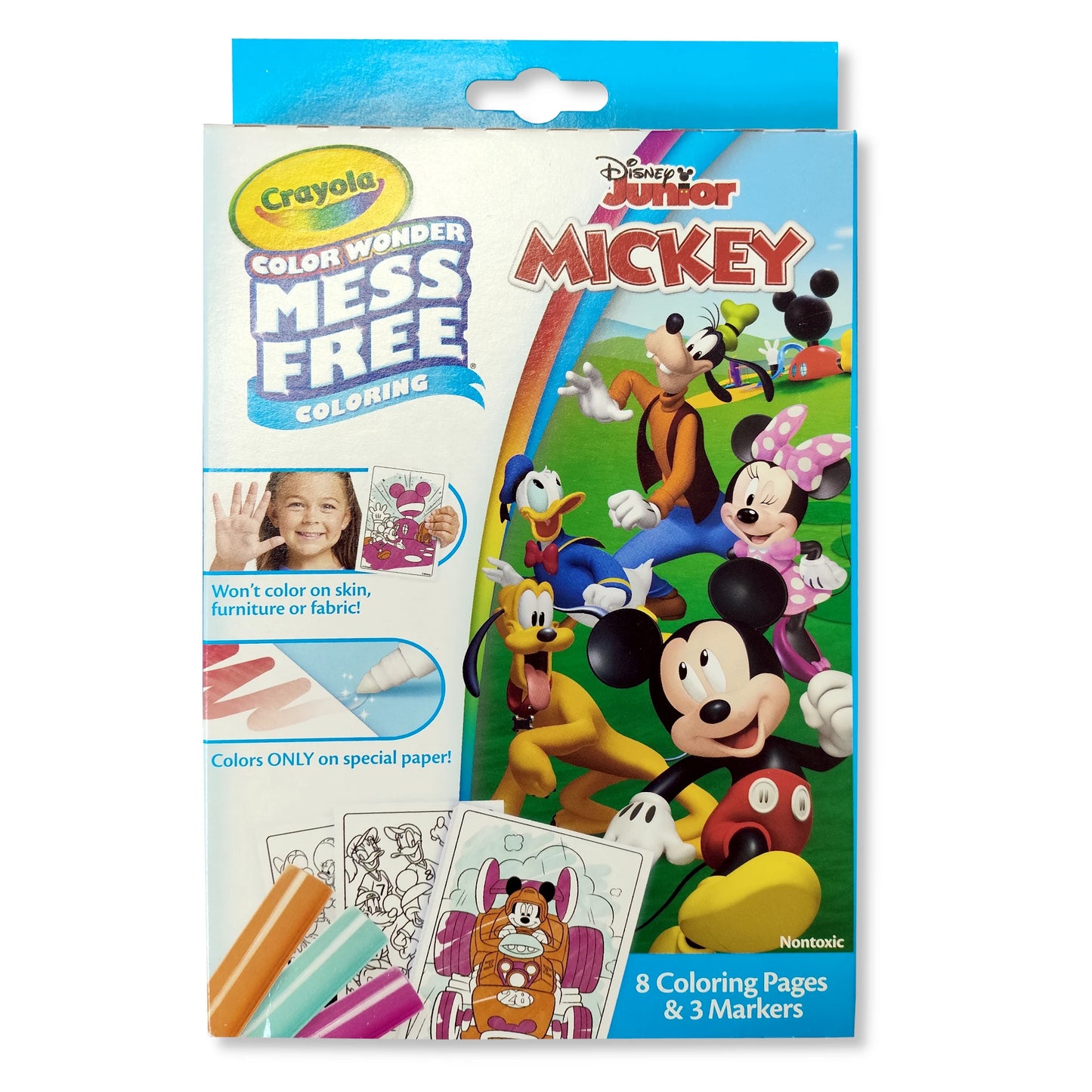 Disney Mickey Mouse Junior Crayola Mess Free Colouring Set
