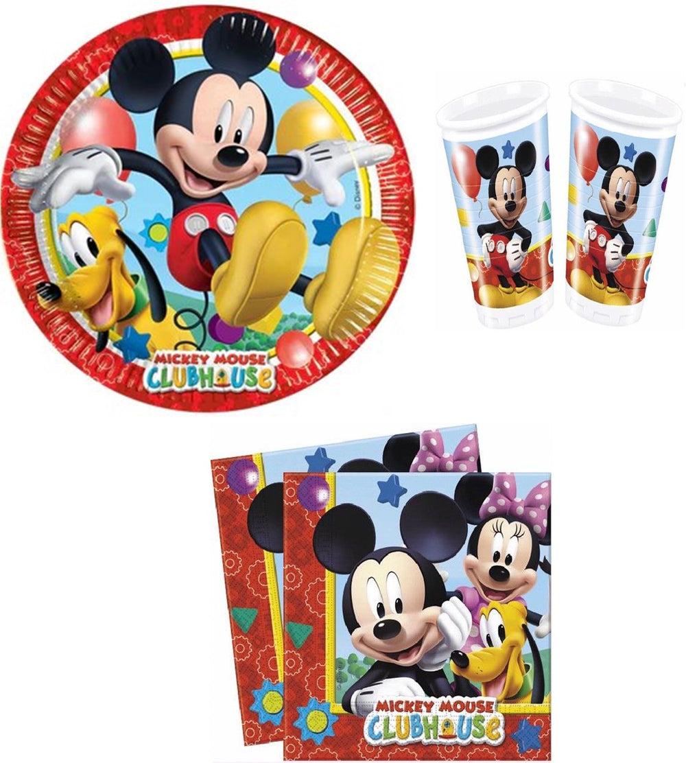 Anila's Mickey Mouse Party Pack for 16 people