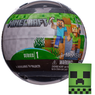 Minecraft Mashem squishy toy capsule