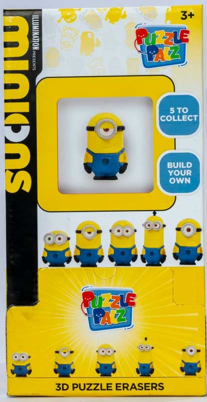 Minions Puzzle Palz 3D Eraser (5 to collect)