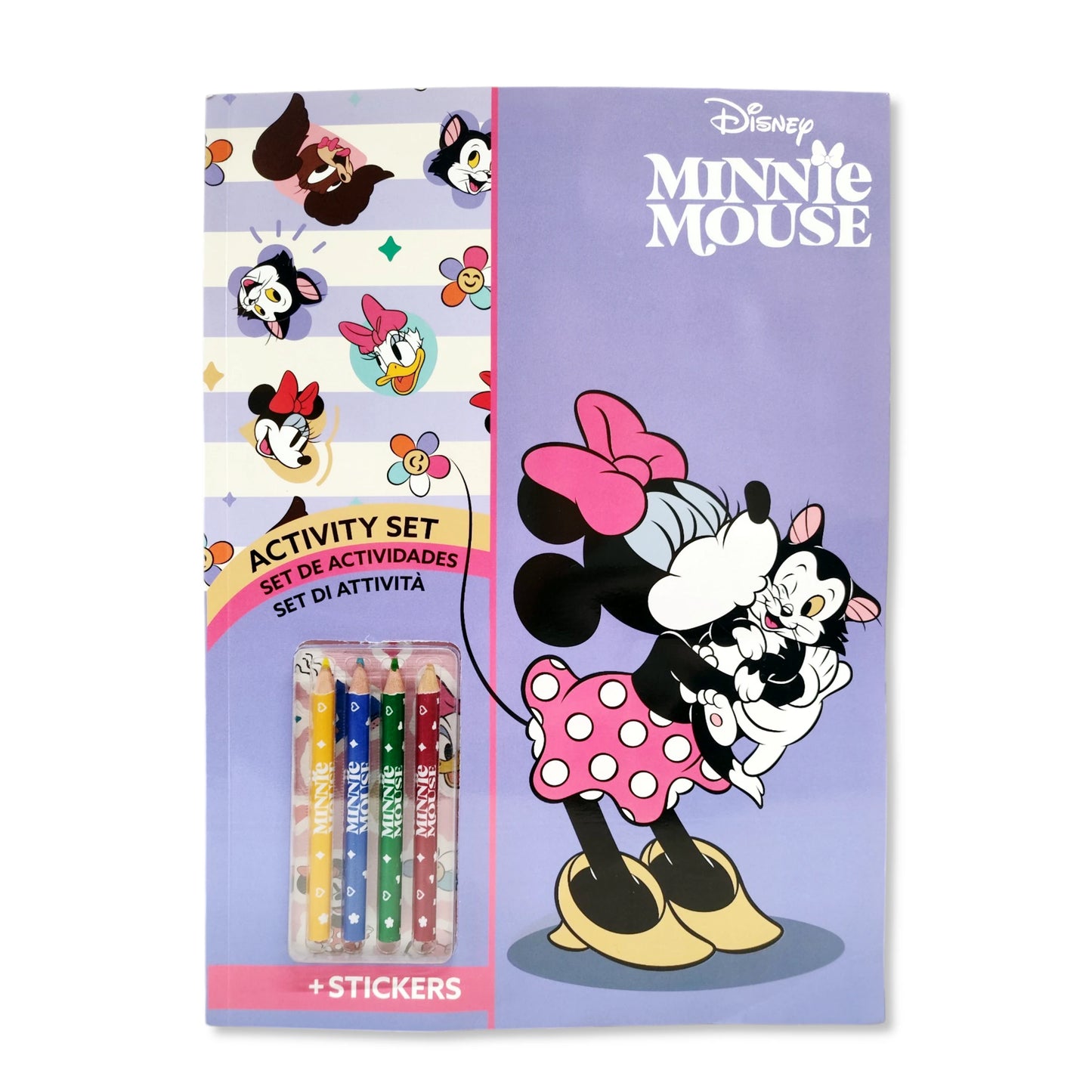 Disney Minnie Colouring Book with Stickers & Pencils