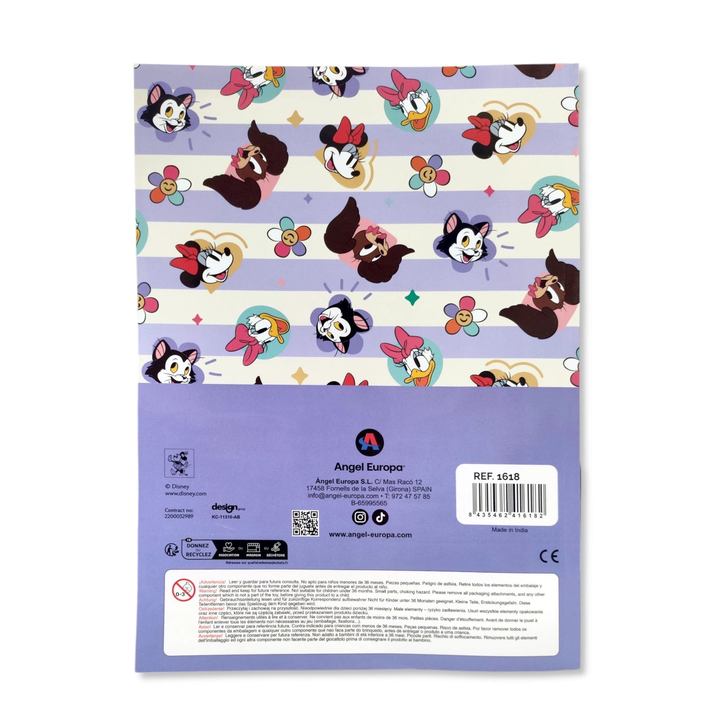 Disney Minnie Colouring Book with Stickers & Pencils