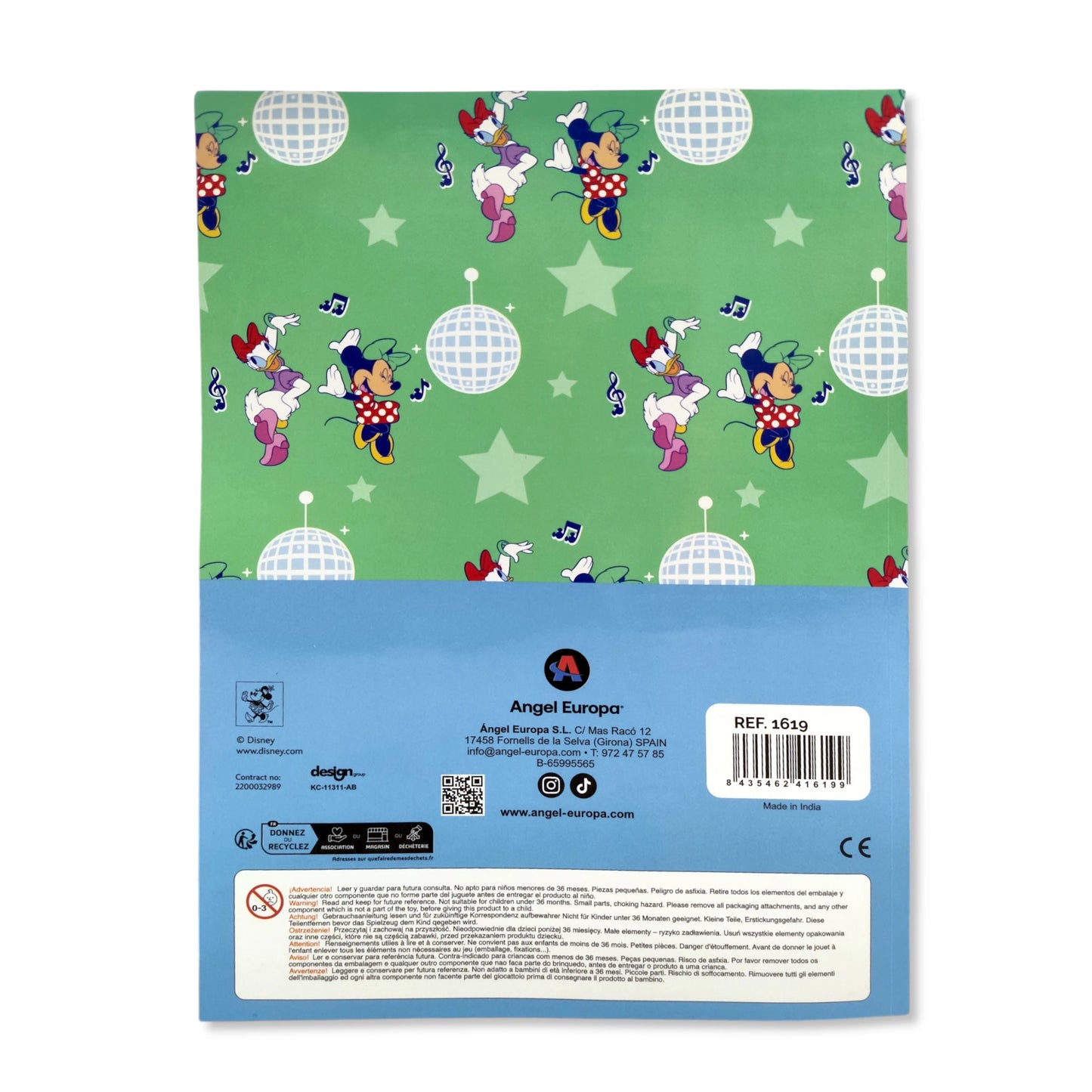 Disney Minnie Mouse Colouring Book with Stickers & Pencils