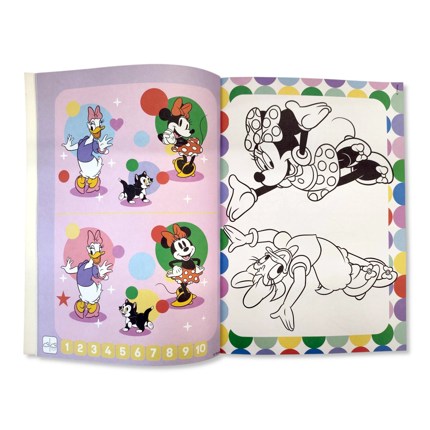 Disney Minnie Mouse Colouring Book with Stickers & Pencils