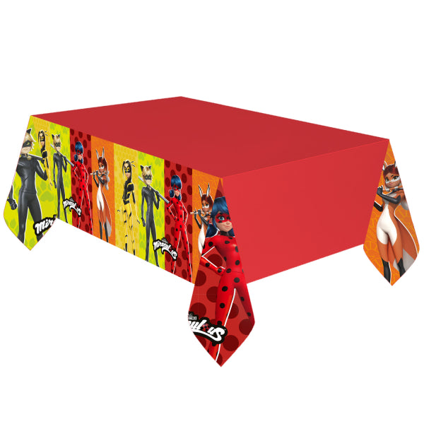Miraculous Paper Tablecover 120x180cm for Party Table Decor