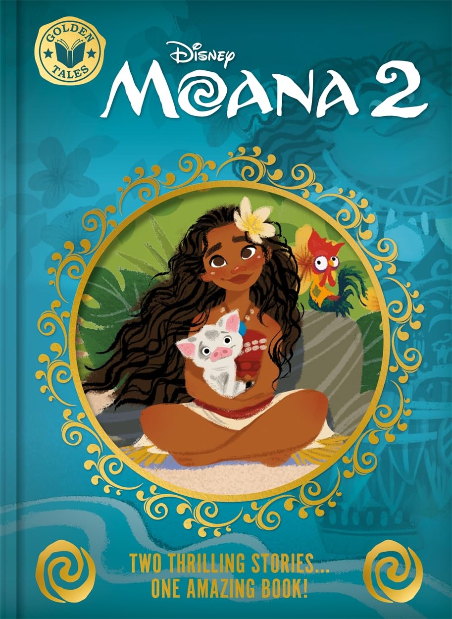 Disney Moana 2 Golden Tales book cover