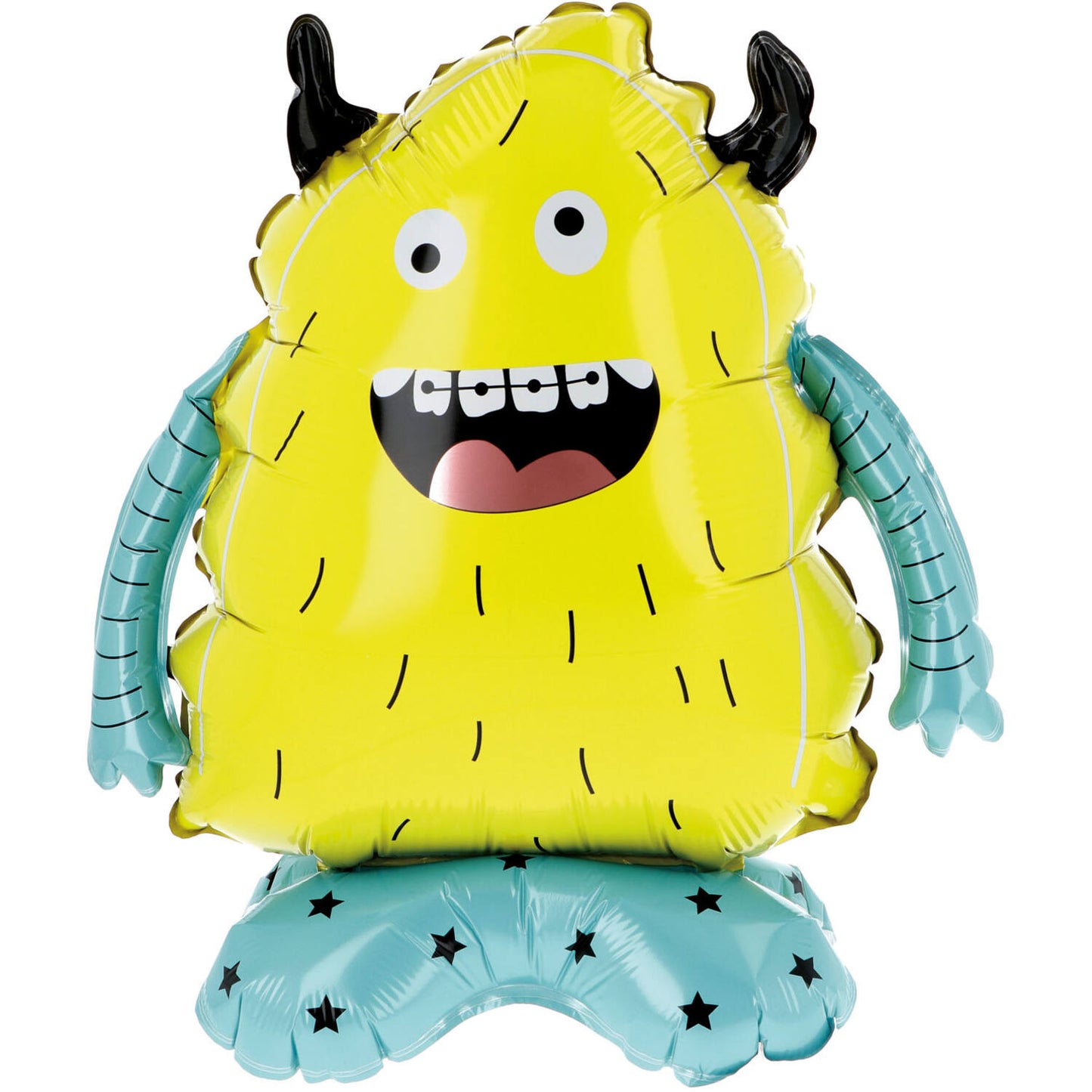Detail of Monster Bash collection foil balloon 35x40cm shape