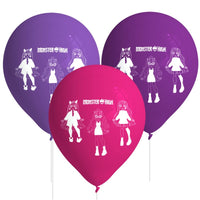
              Packaging of Monster High Latex Balloons Pack of 8, 15 x 21 cm, for party decor
            