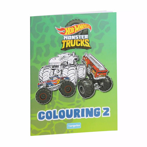 Monster Trucks Colouring Book 1 for Kids with High-Octane Designs