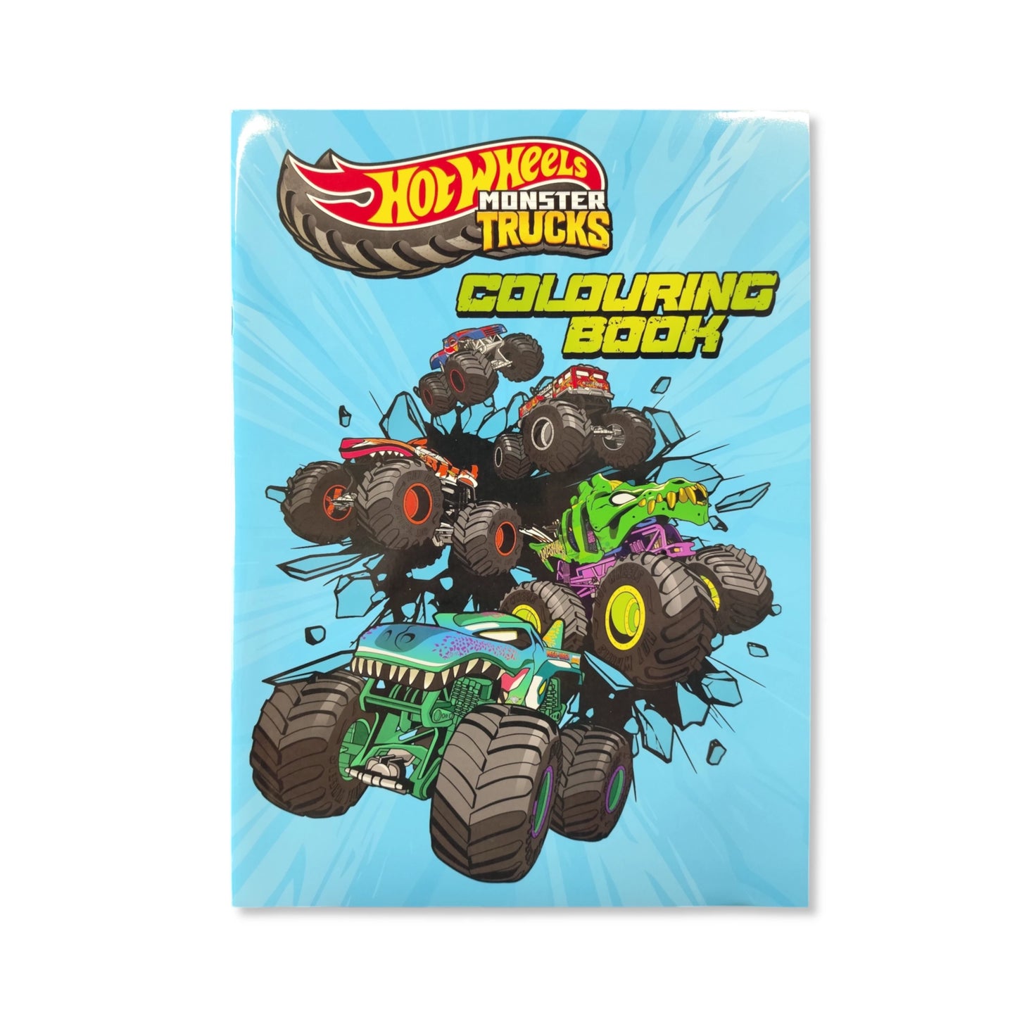 Hot Wheels Monster Truck Colouring Book