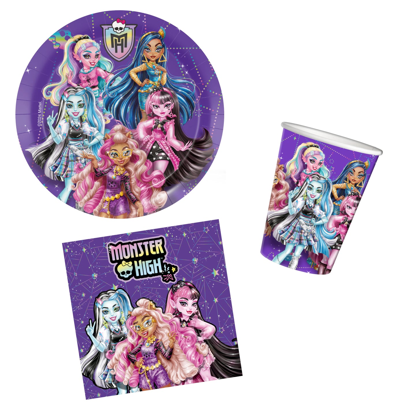 Anila's Monster High Party Pack for 16 people - Anilas UK