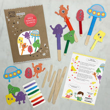 Make Your Own Space Monster Puppets - Anilas UK