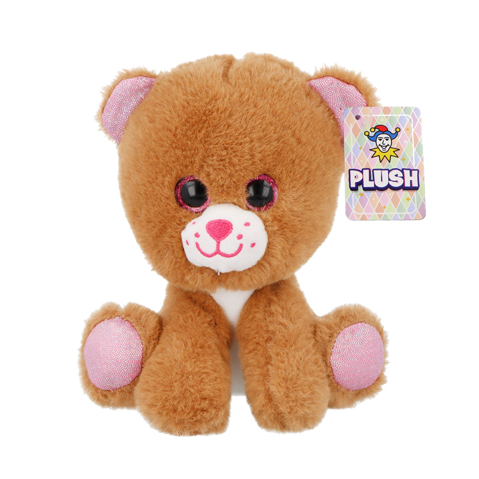 Bear Zoo Plush Toy, 15 cm, Ideal for Children’s Party Favours 